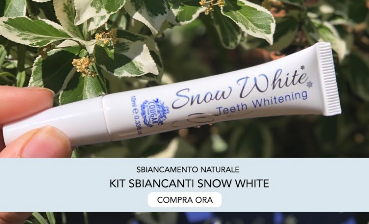 Sbiancamento naturale dei denti in Italia